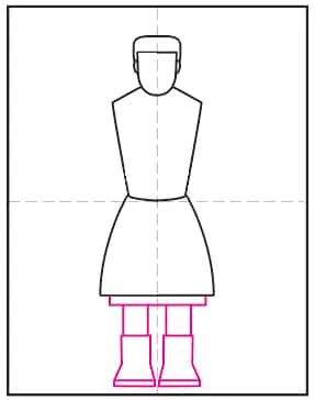 Easy how to draw a terracotta warrior and warrior coloring page