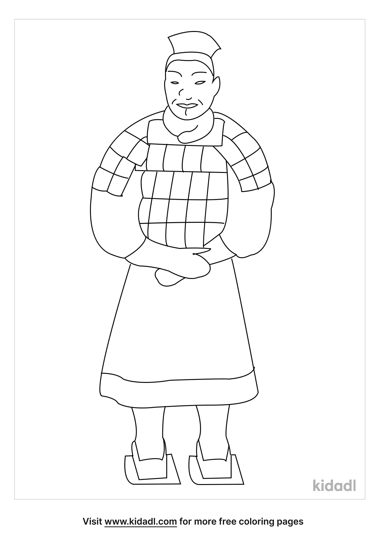 Free terracotta warriors coloring page coloring page printables