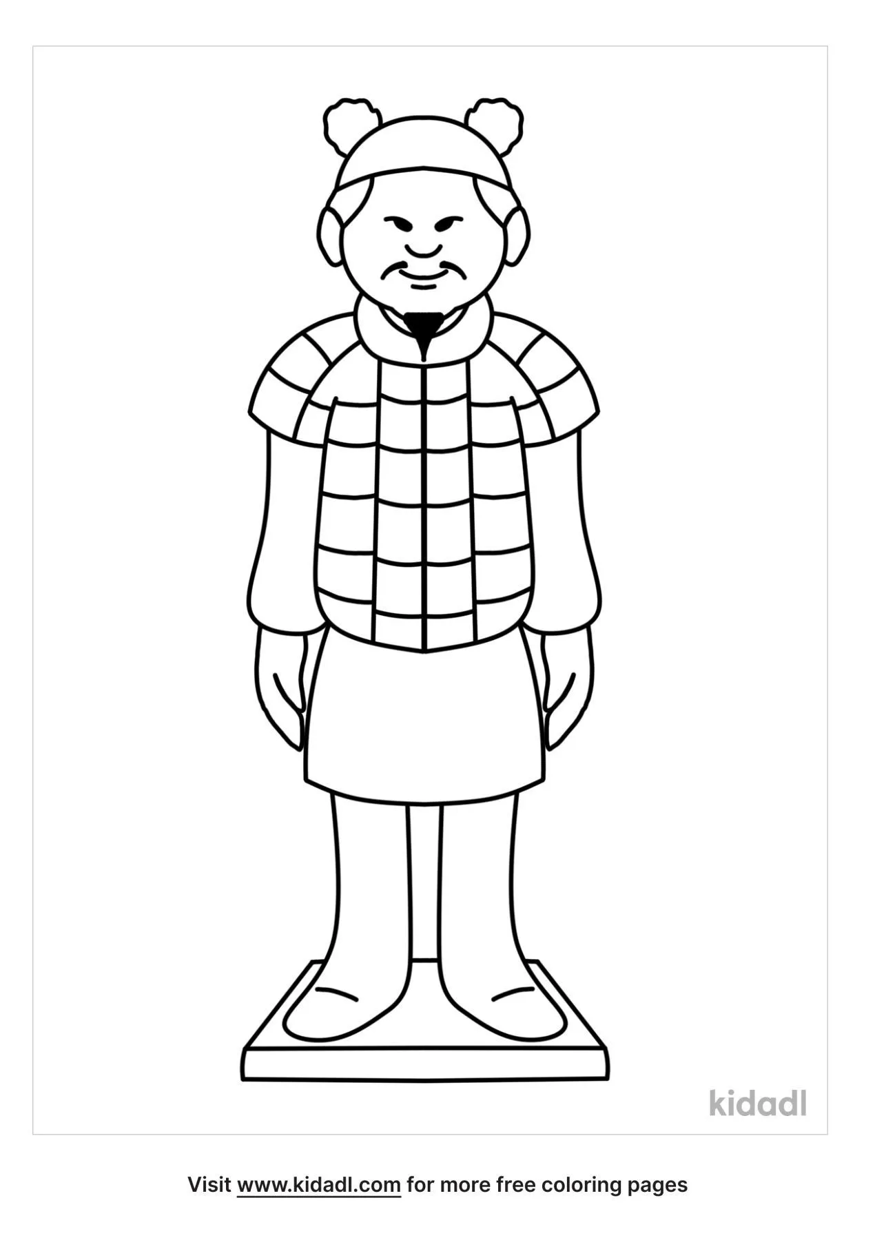 Free terracotta army coloring page coloring page printables