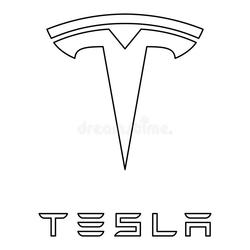 Black tesla car stock illustrations â black tesla car stock illustrations vectors clipart