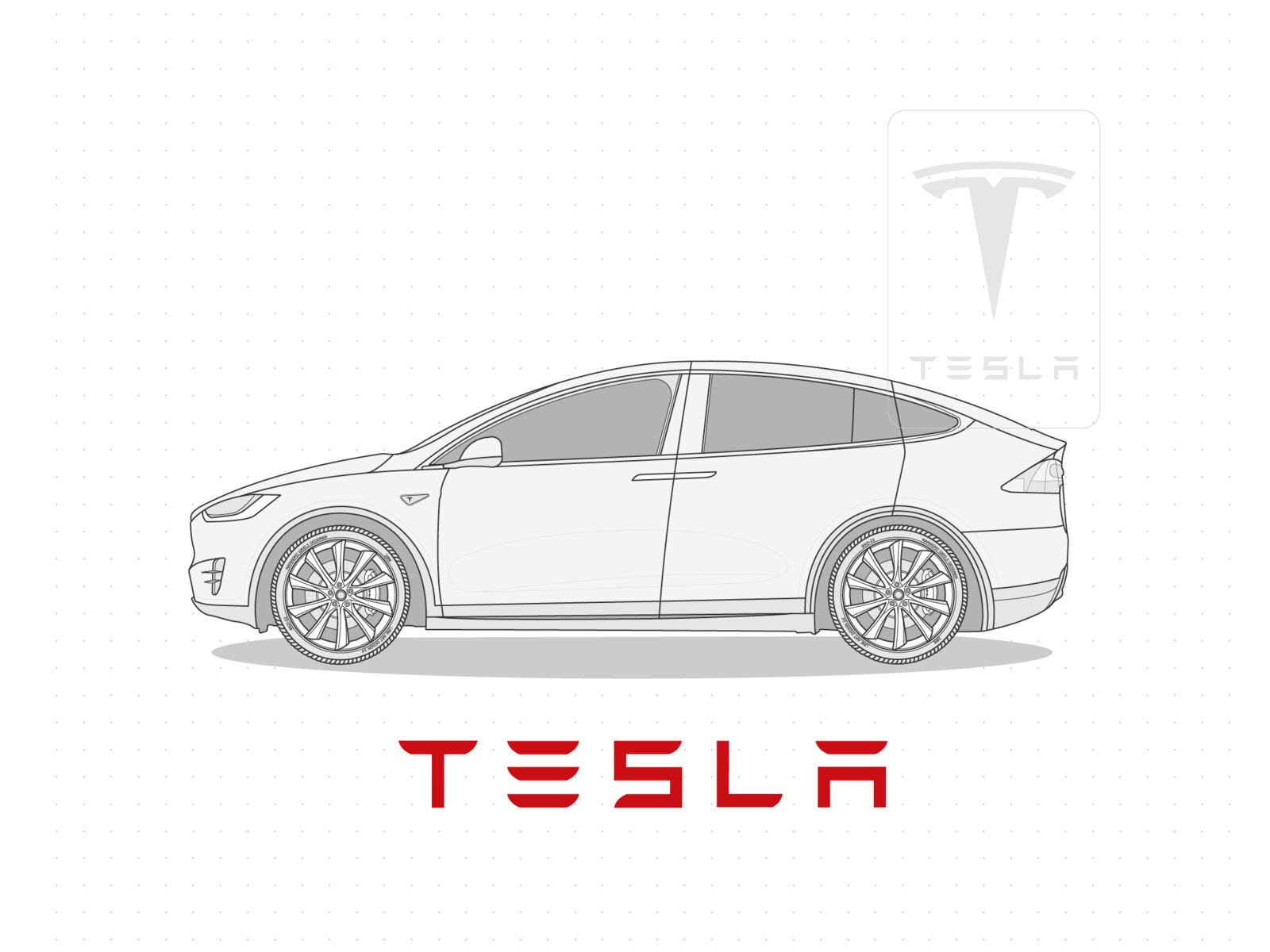 Tesla x by oleg moroz on