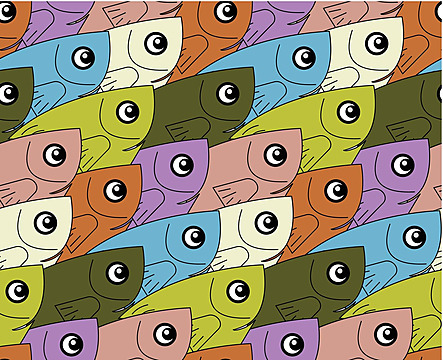 Fish color pattern png images for free download