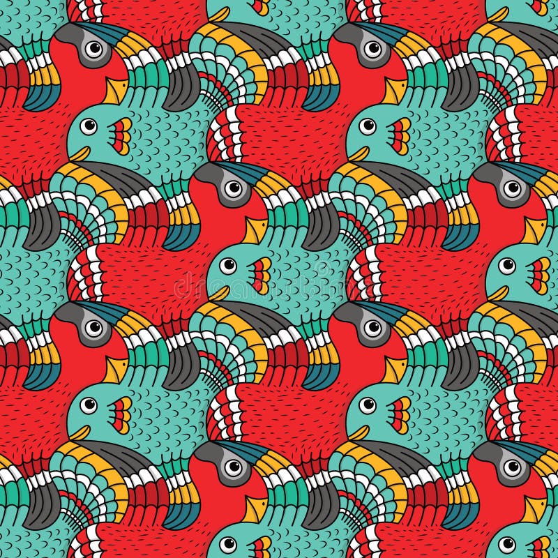 Fish tessellation stock illustrations â fish tessellation stock illustrations vectors clipart
