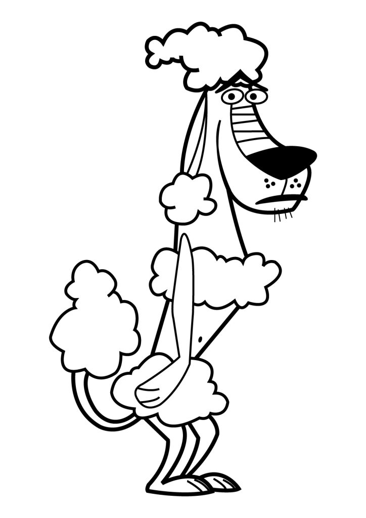 Johnny test coloring pages