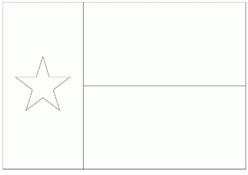 Texas flag coloring by mrfitz tpt