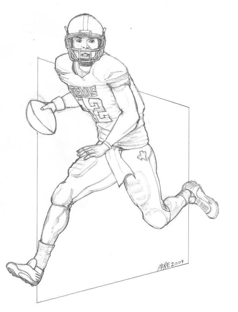 Texas longhorns football coloring pages