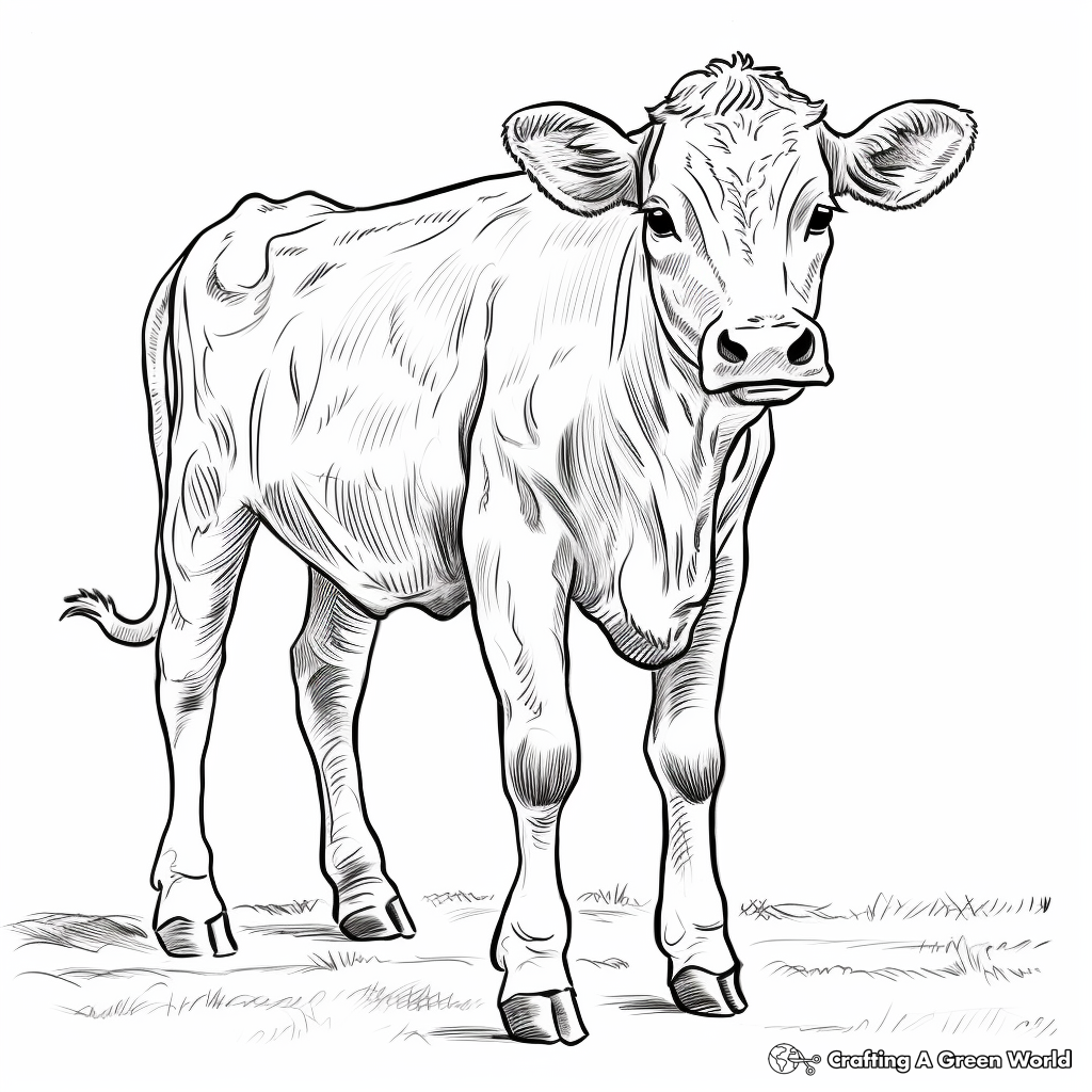 Longhorn coloring pages