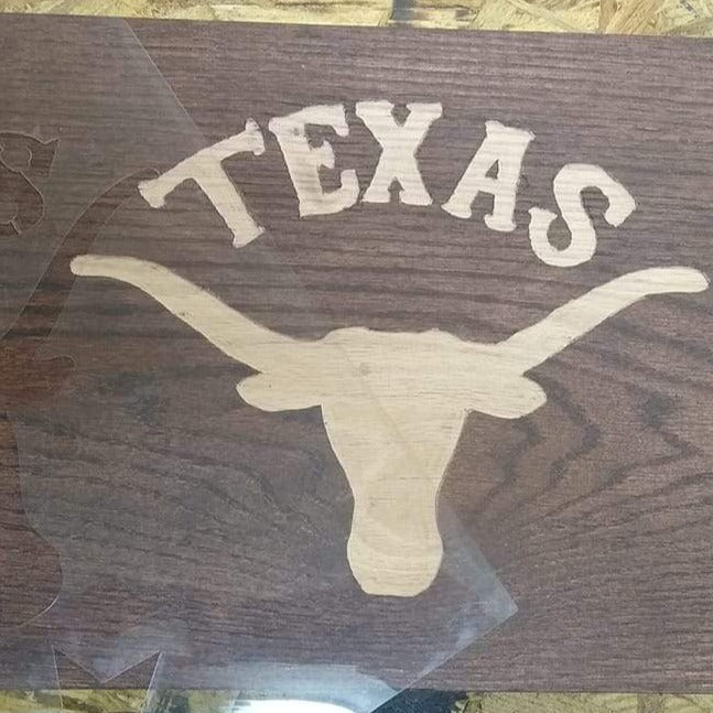 Lone star state texas longhorn bull stencil for painting on wood â stencil me pretty