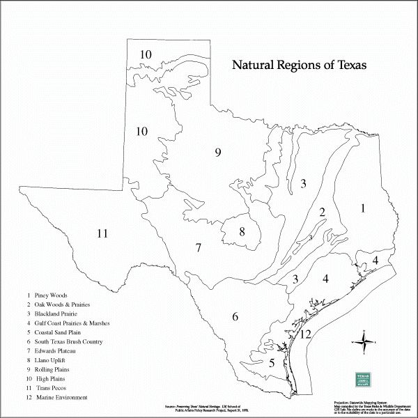 Texas regions coloring map texas history history worksheets history classroom