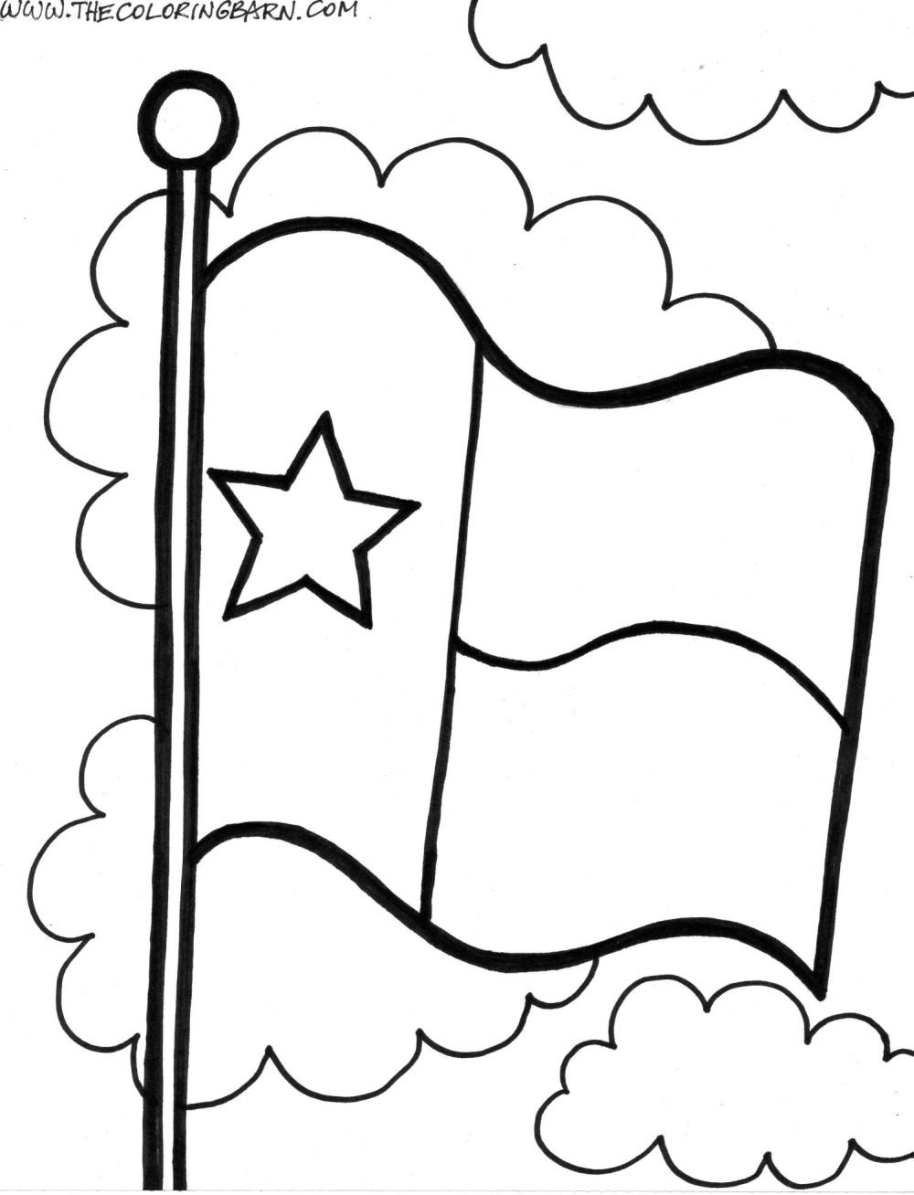 Texas coloring pages printable for free download