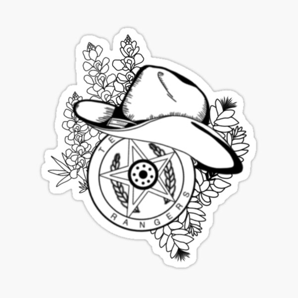 Texas ranger stickers for sale
