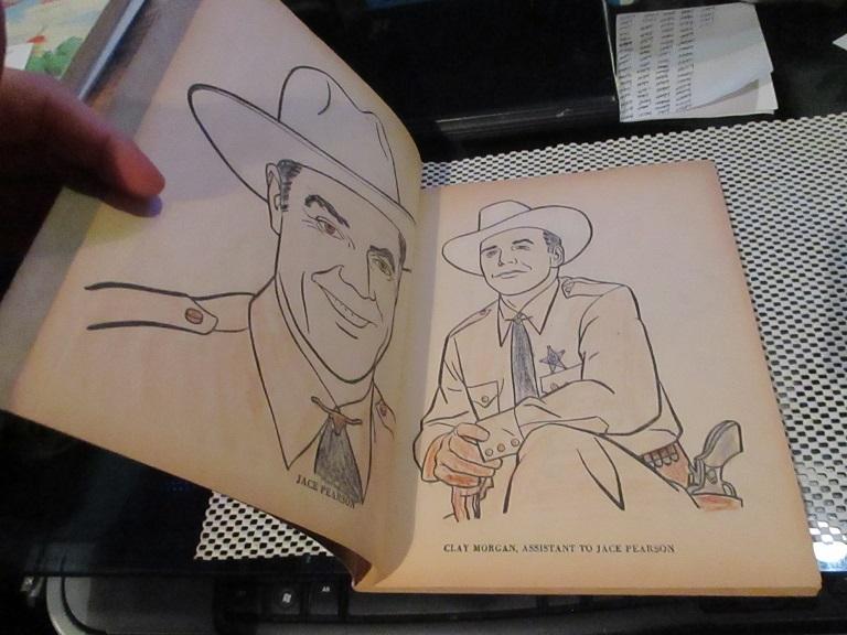 Tales of the texas rangers coloring book very good soft cover deans books