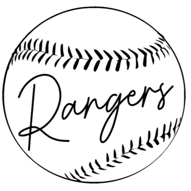 Texas rangers svg