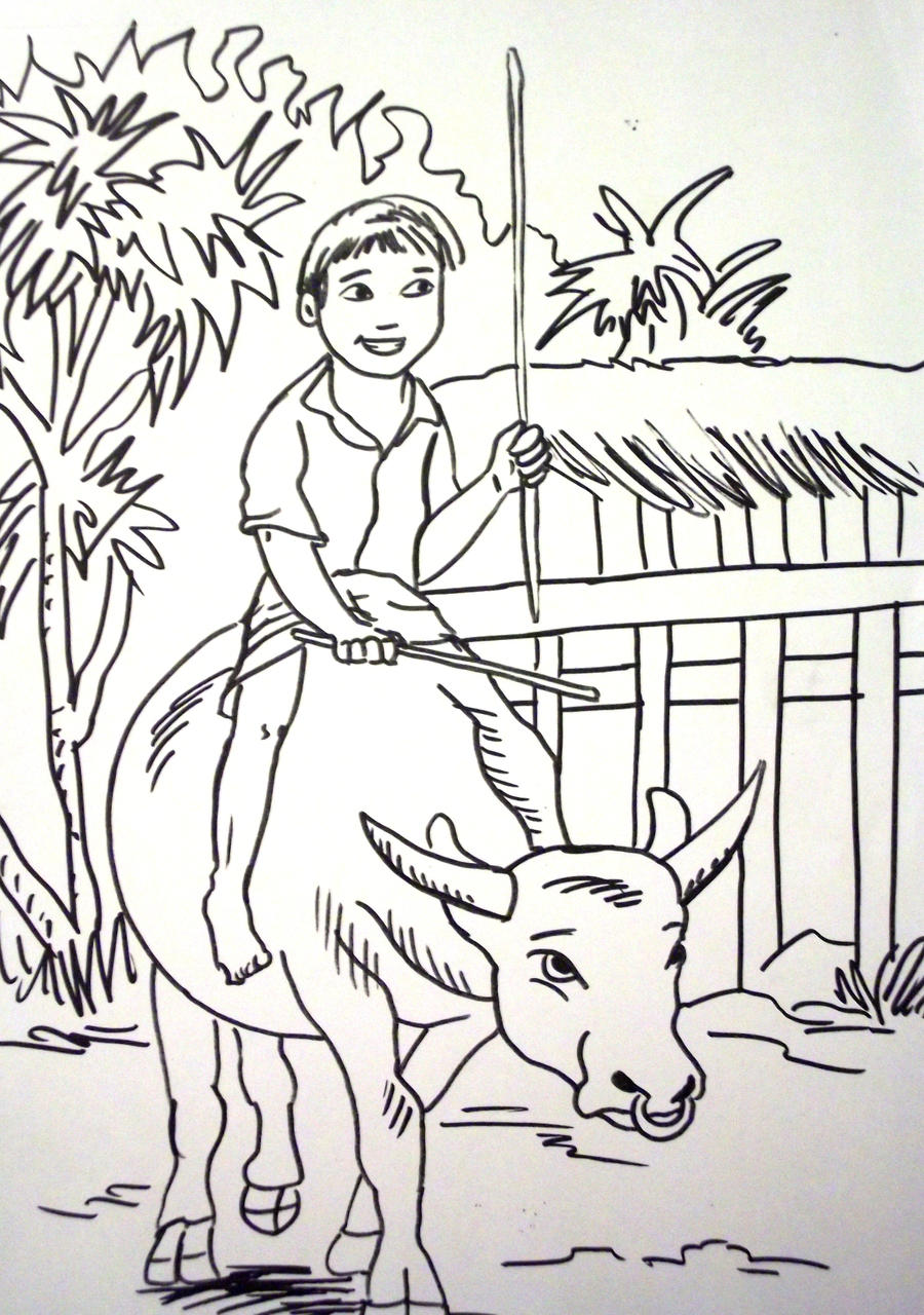 Another coloring page thailand by vinnie on