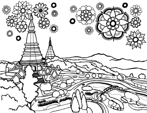 Free city coloring pages â page â you