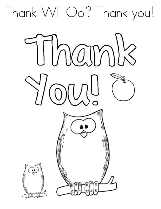 Thank you coloring pages printable for free download