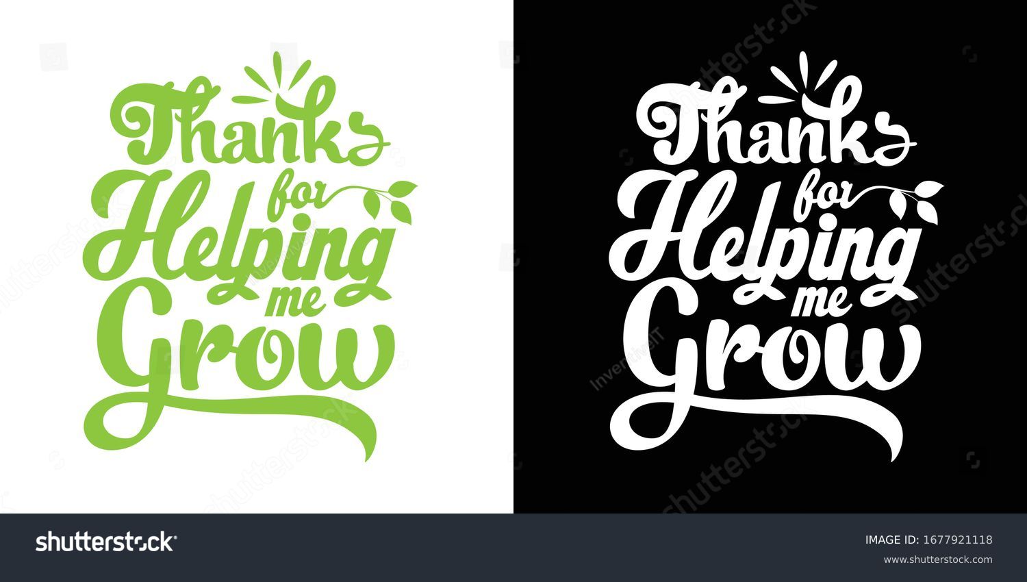 Thank you helping me grow images stock photos d objects vectors