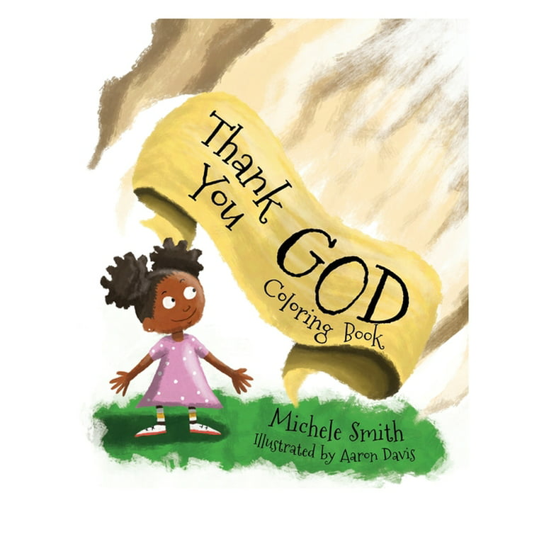 Thank you god coloring book paperback