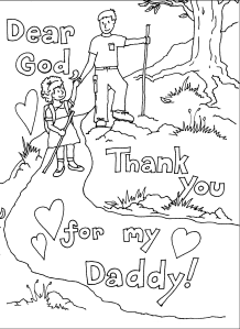 Fathers day coloring pages crafting the word of god