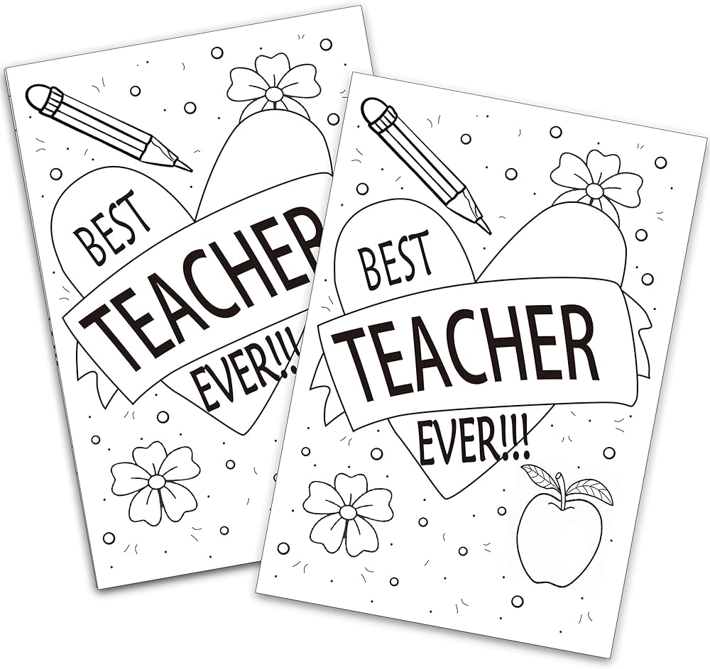 Kids coloring thank you rds fill in the blank thank you rds for teacher teacher appreciation rds with envelopes â gxk office products