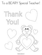 Teacher appreciation coloring pages