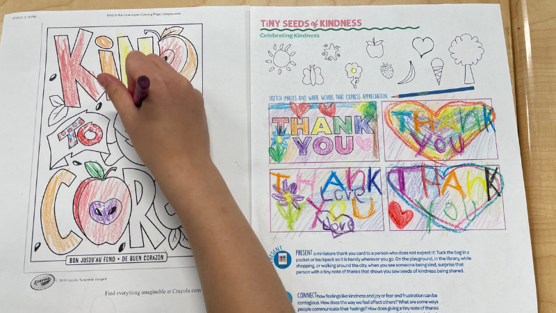 Kindness worksheets for grades k