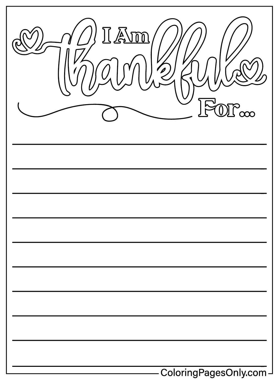Coloring pages only on x it is a great way to teach children about the importance of gratitude httpstcoaxeqhnjzr iamthankfulfor thankful thanksgiving coloringpagesonly coloringpages coloringbook art fanart sketch drawing draw