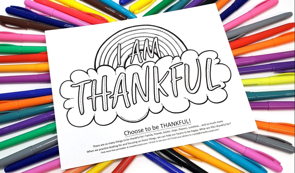Free colouring page