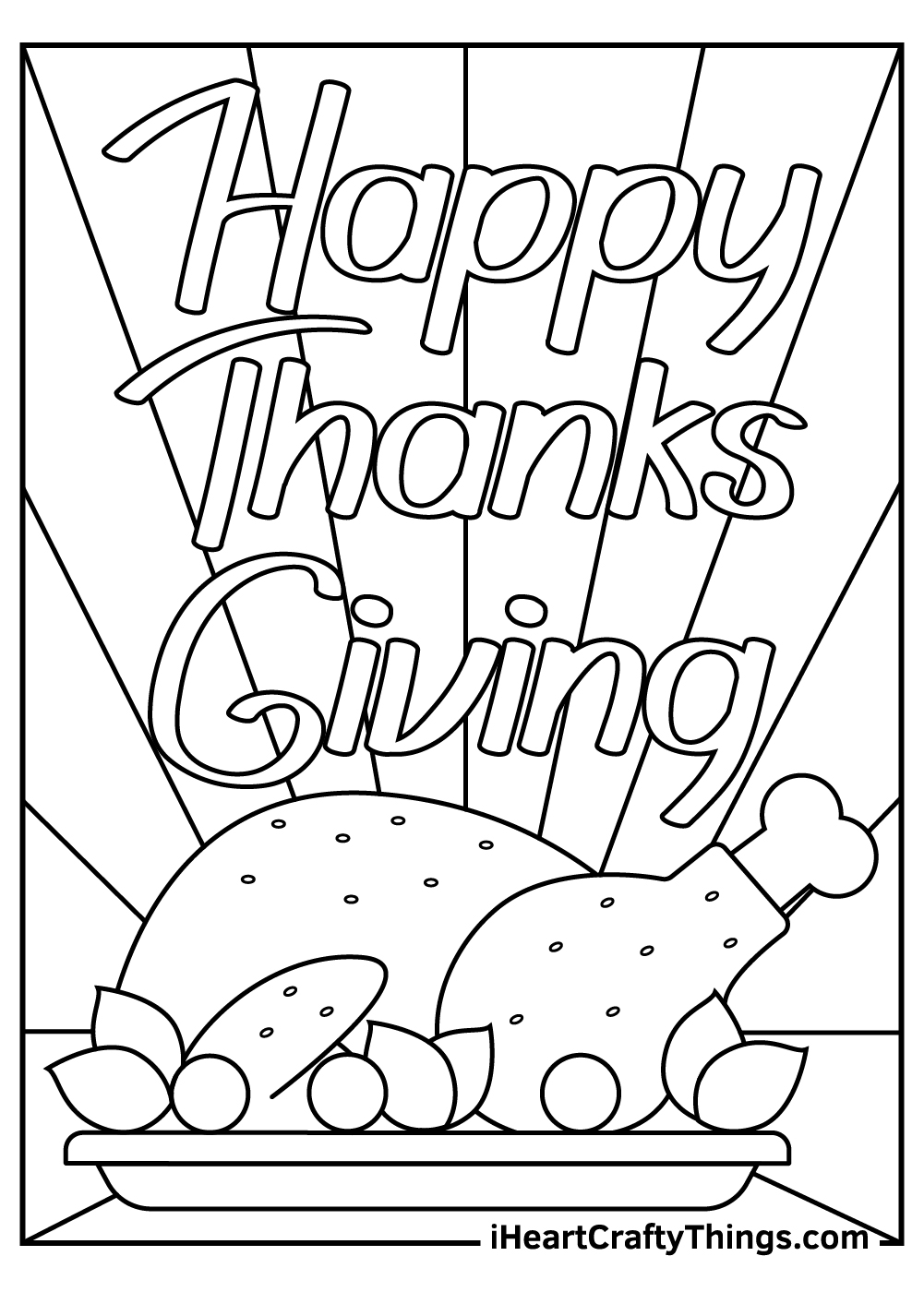 Thanksgiving present coloring pages free printables