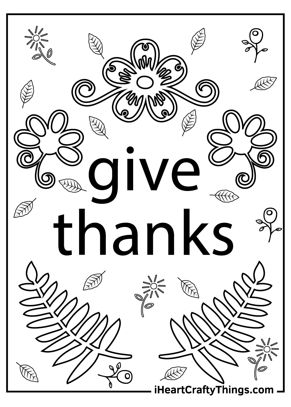 Thanksgiving present coloring pages free printables