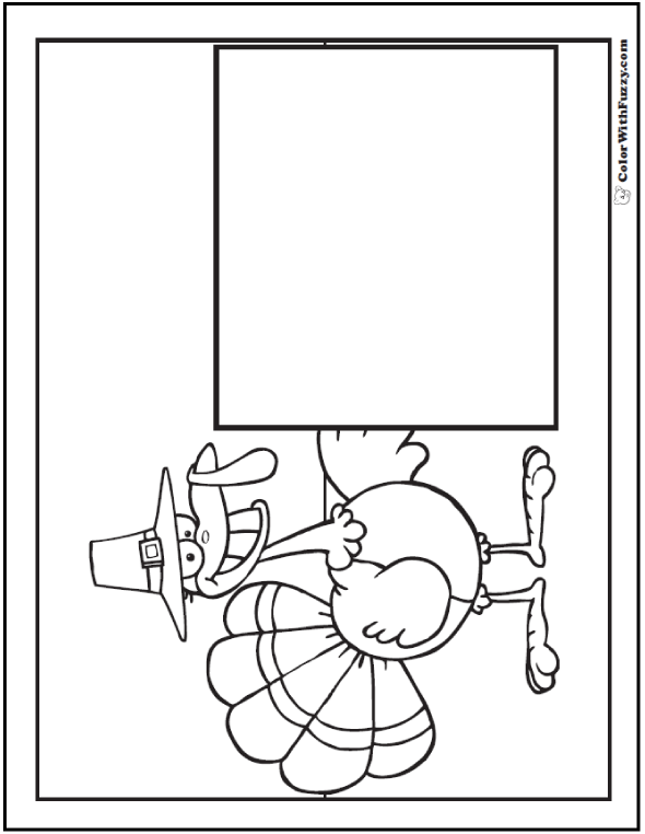Thanksgiving coloring pages turkeys an autumn harvest fun