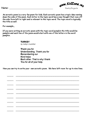 Thanksgiving worksheets