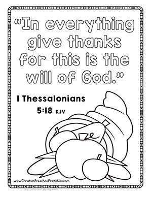 Thanksgiving bible printables crafts