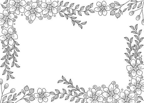 Coloring book border images â browse photos vectors and video