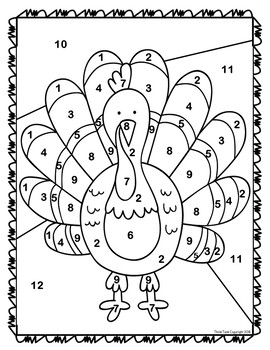 Thanksgiving color by number would you rather