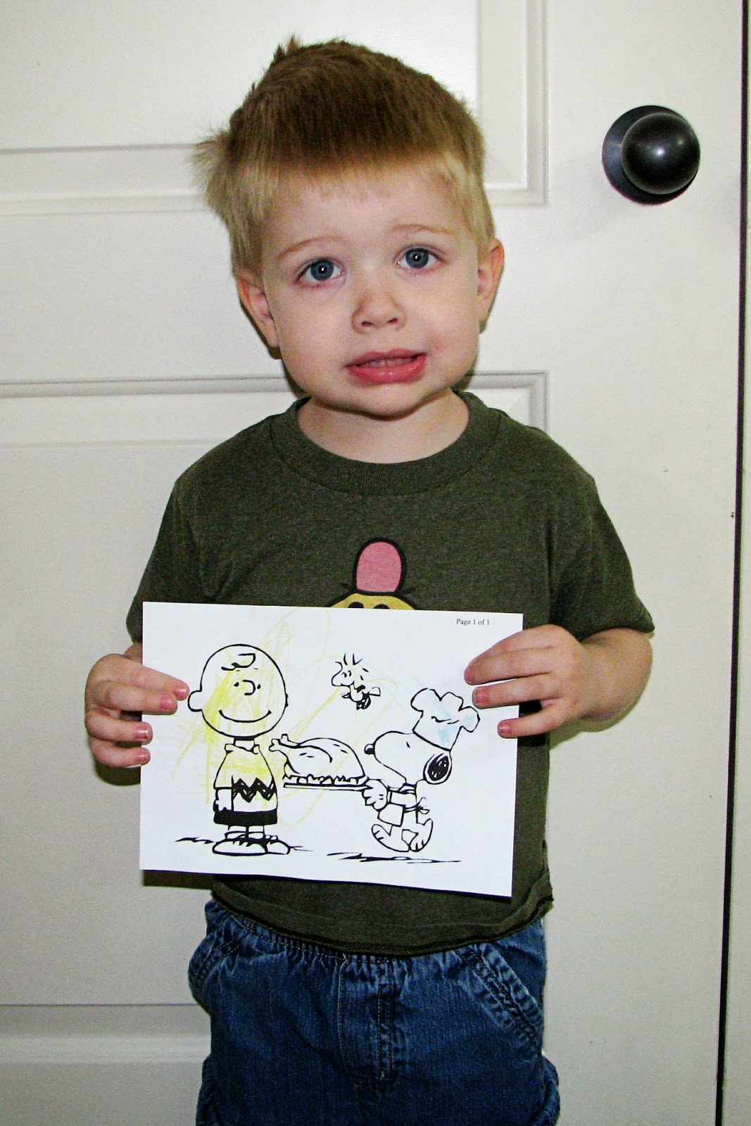 Mommys little helper a charlie brown thanksgiving