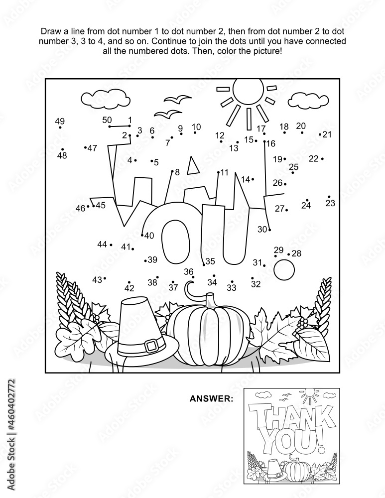 Thanksgiving day holiday themed dot