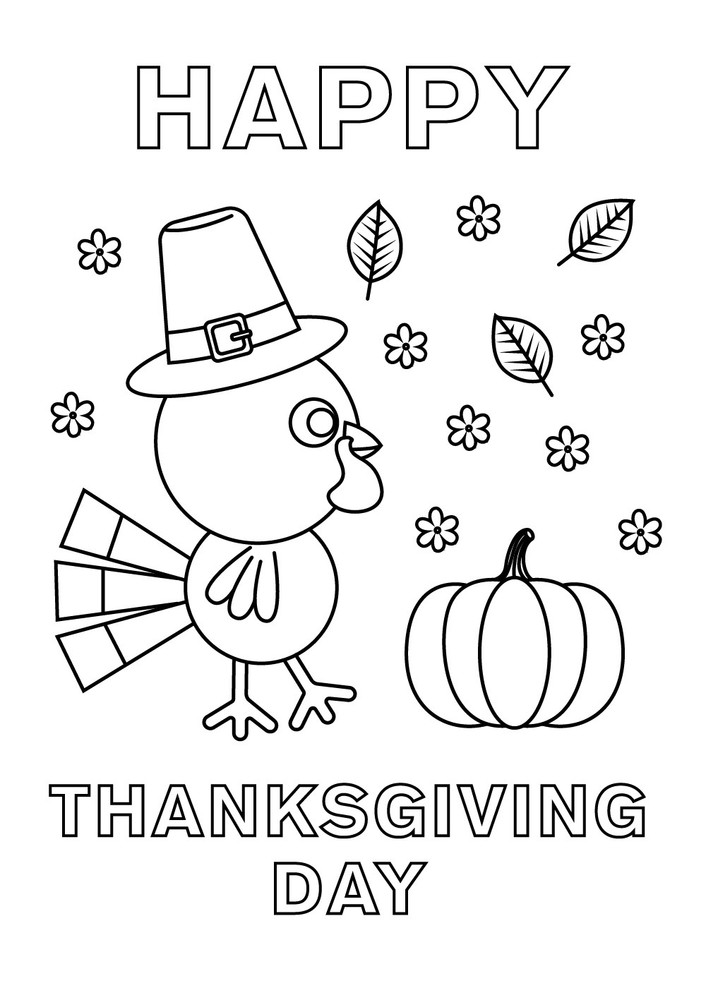 Thanksgiving coloring pages by coloringpageswk on