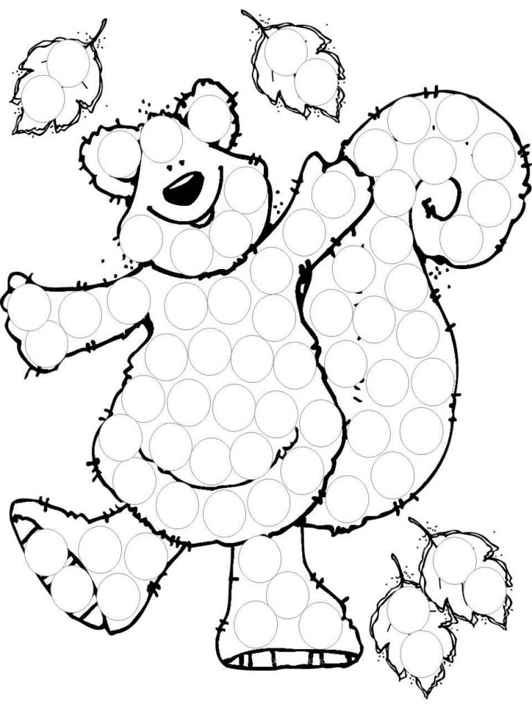 Thanksgiving dot printables easy print and go sheets