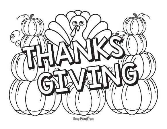Printable thanksgiving coloring pages many free printables