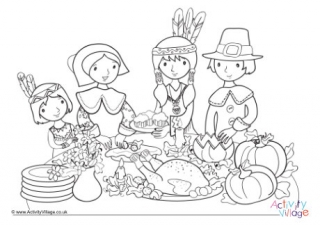 Thanksgiving louring pages thanksgiving loring pages