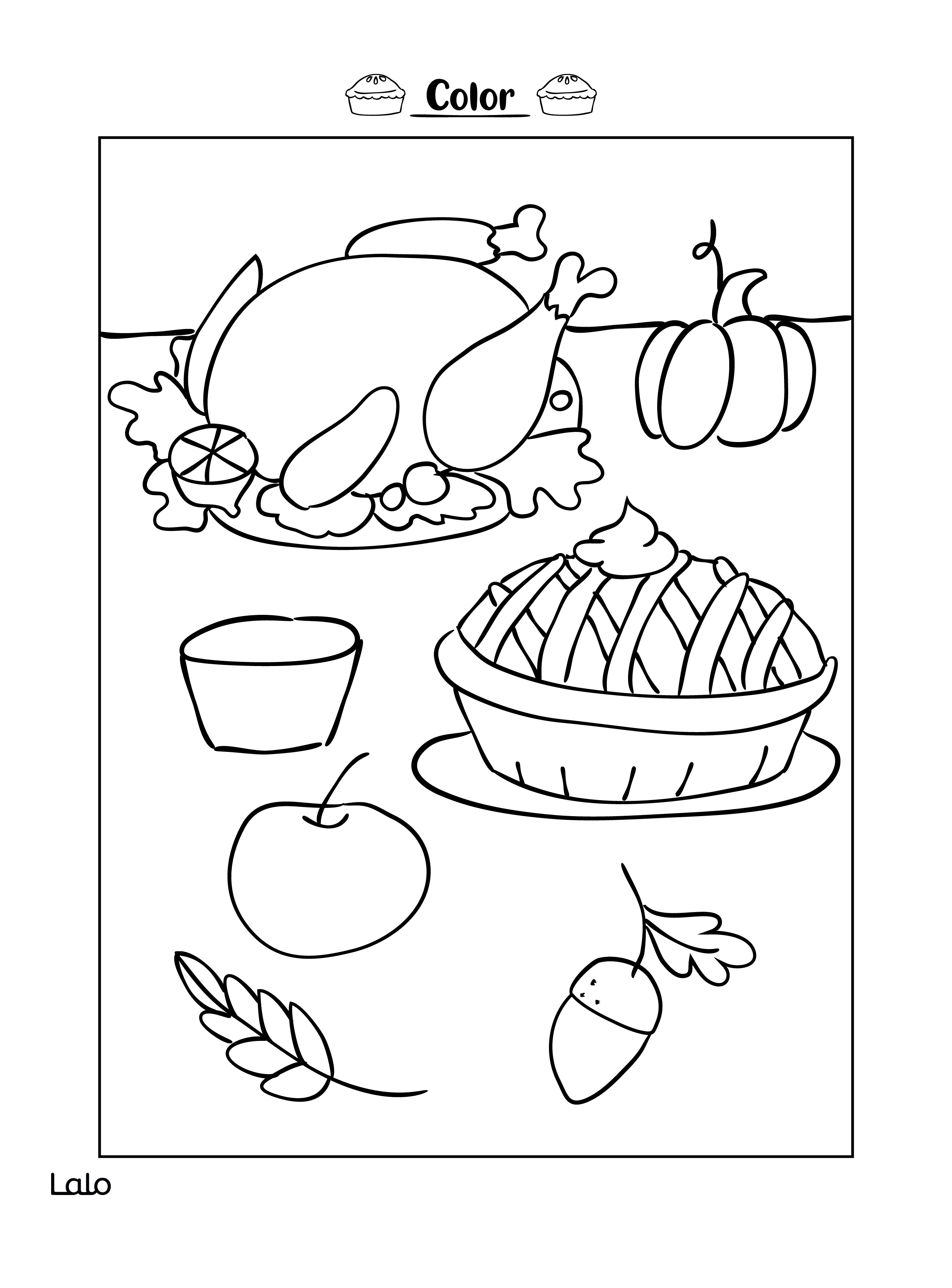 Thanksgiving activity sheets