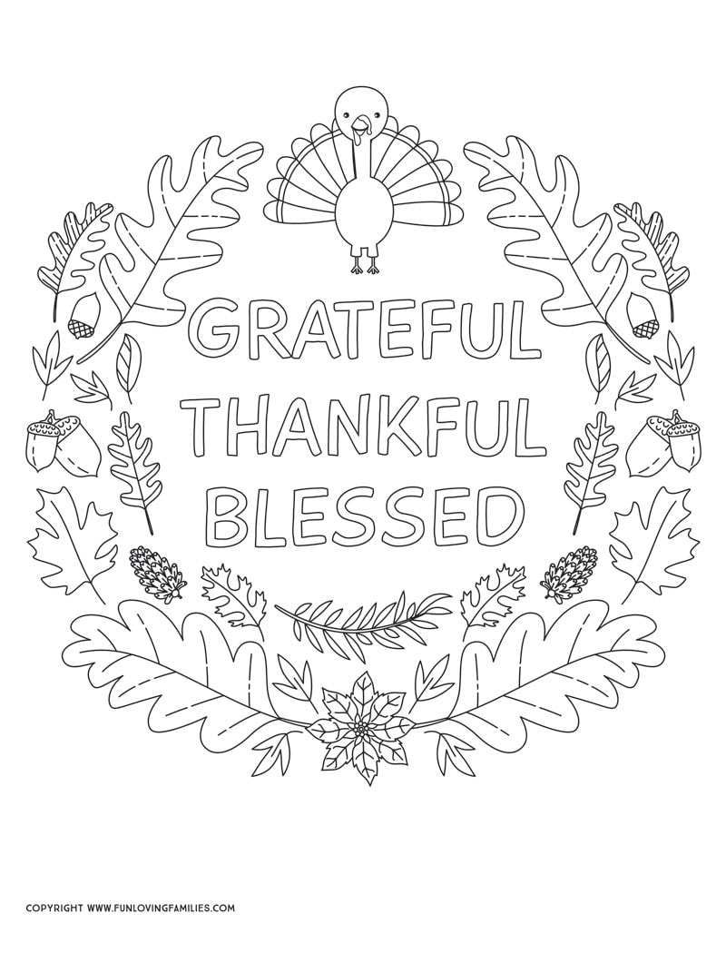 Turkey coloring pages that everyone will love
