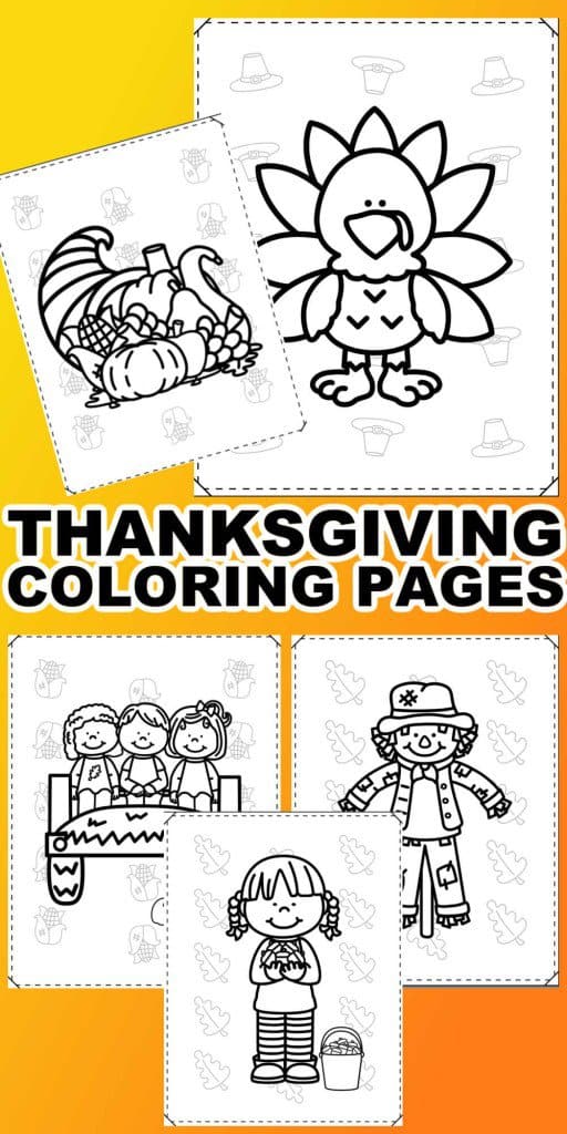 Thanksgiving coloring pages printable for kids â the best kids crafts and activities