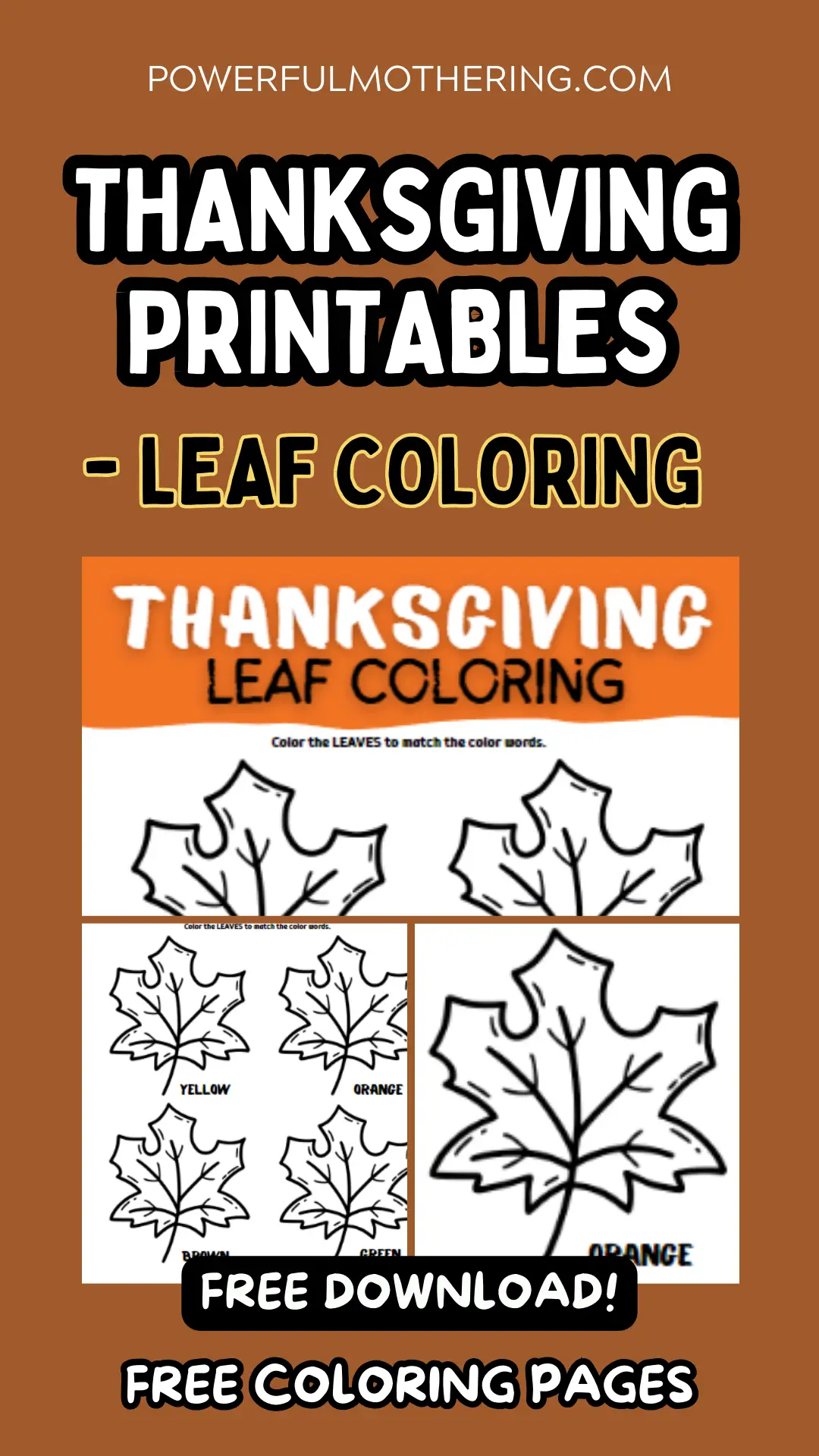 Thanksgiving printables