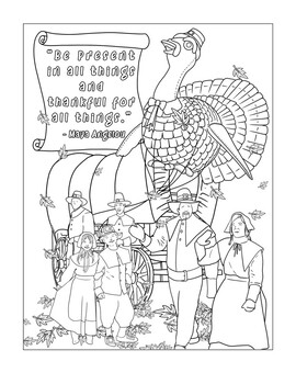 Turkey day parade coloring book