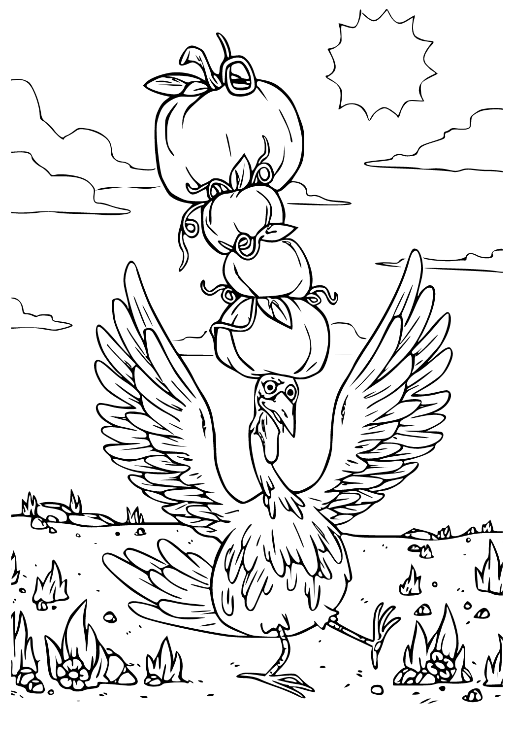 Free printable thanksgiving parade coloring page sheet and picture for adults and kids girls and boys