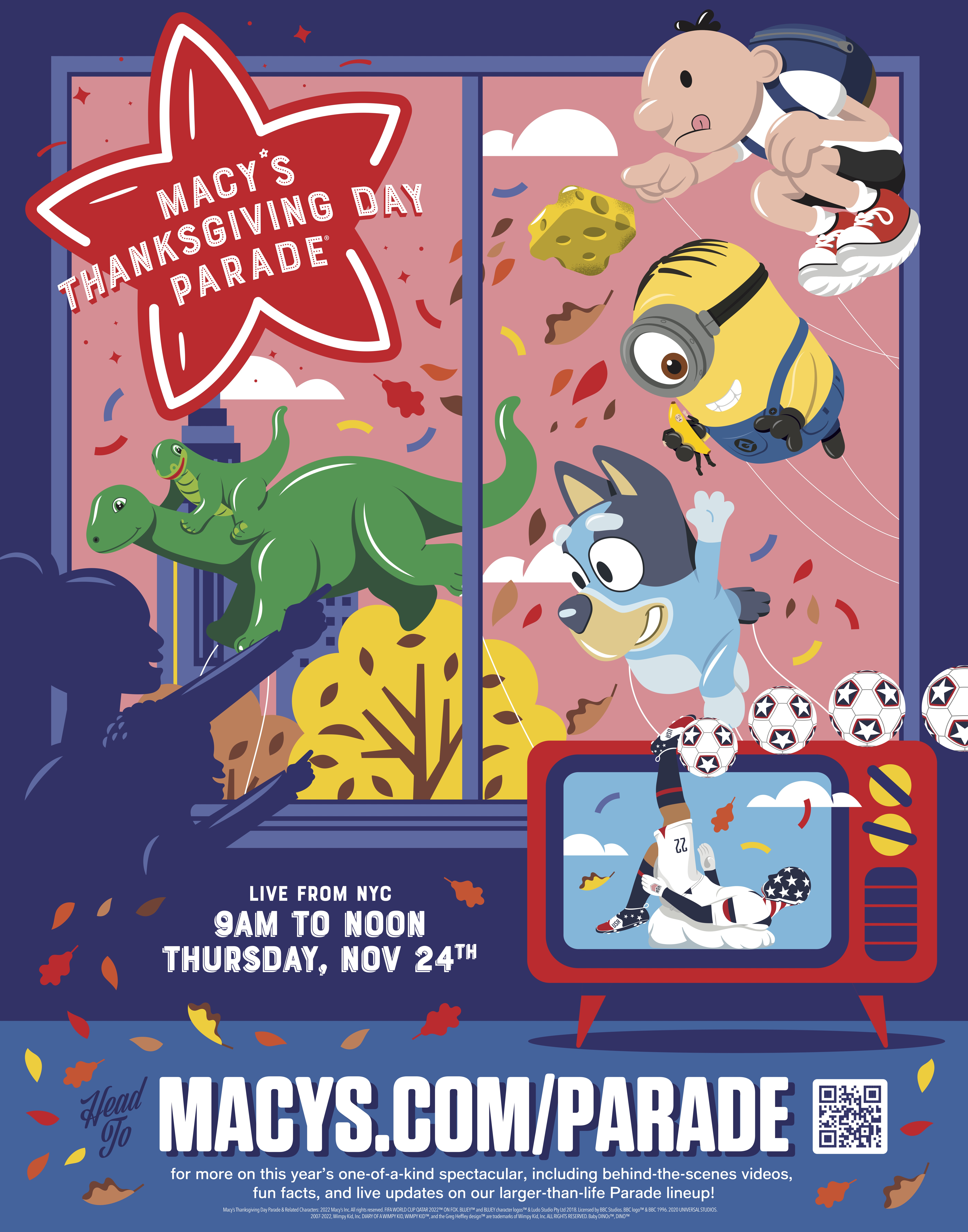 The th annual macys thanksgiving day parade tv special