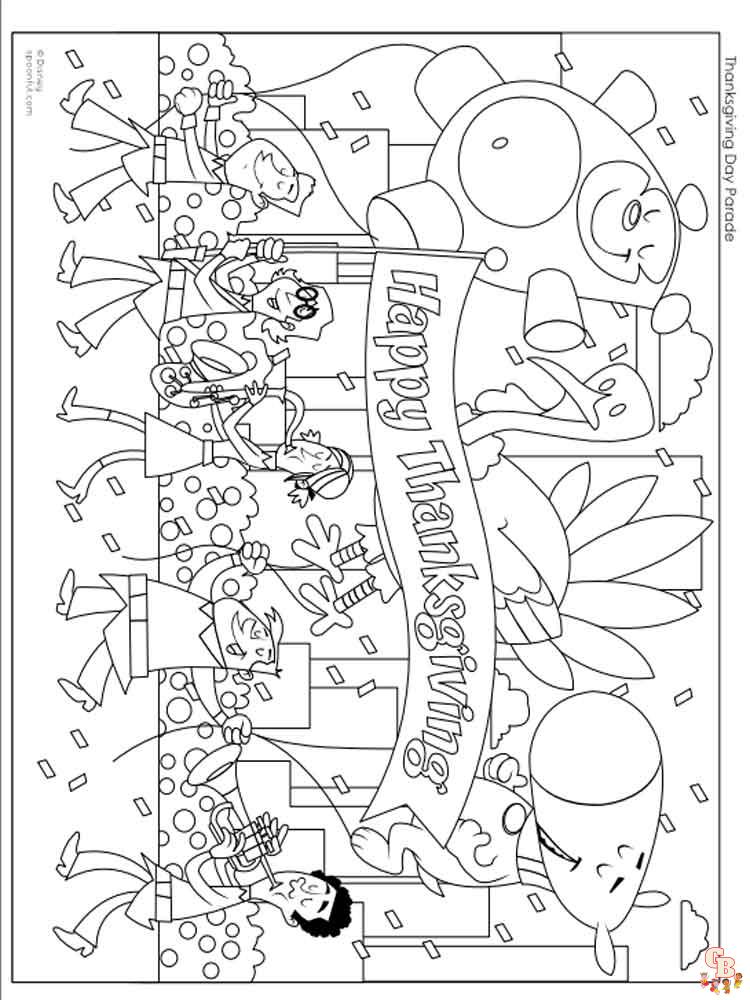 Thanksgiving coloring pages printable free and easy