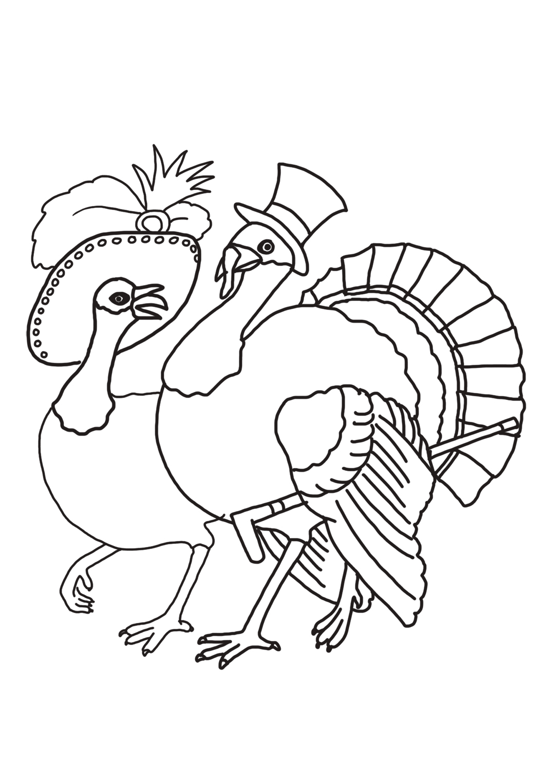 Thanksgiving coloring pages